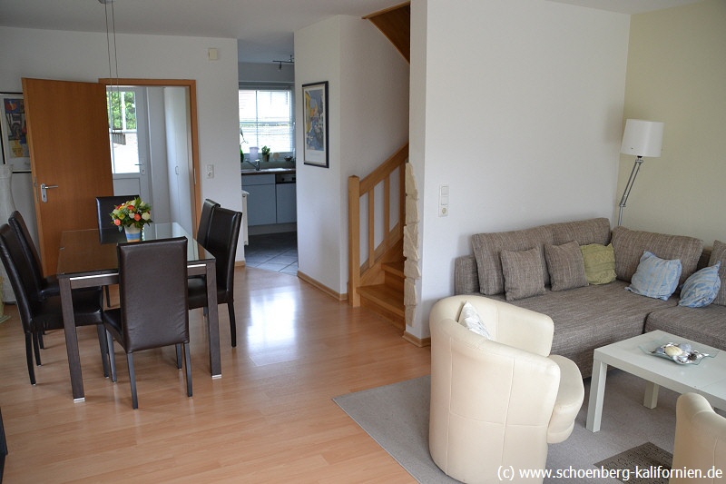 Wohnzimmer Ferienhaus Riedel
