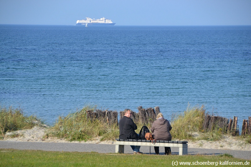 Blick auf Color Line